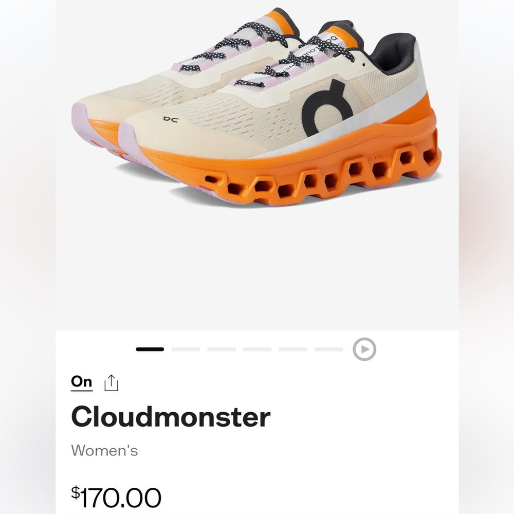 On Cloudmonster Tennis Shoes